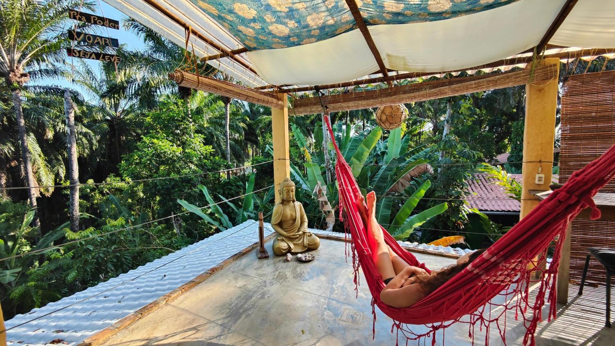 Eco Hostel Bosque Di Barro Velha Boipeba エクステリア 写真